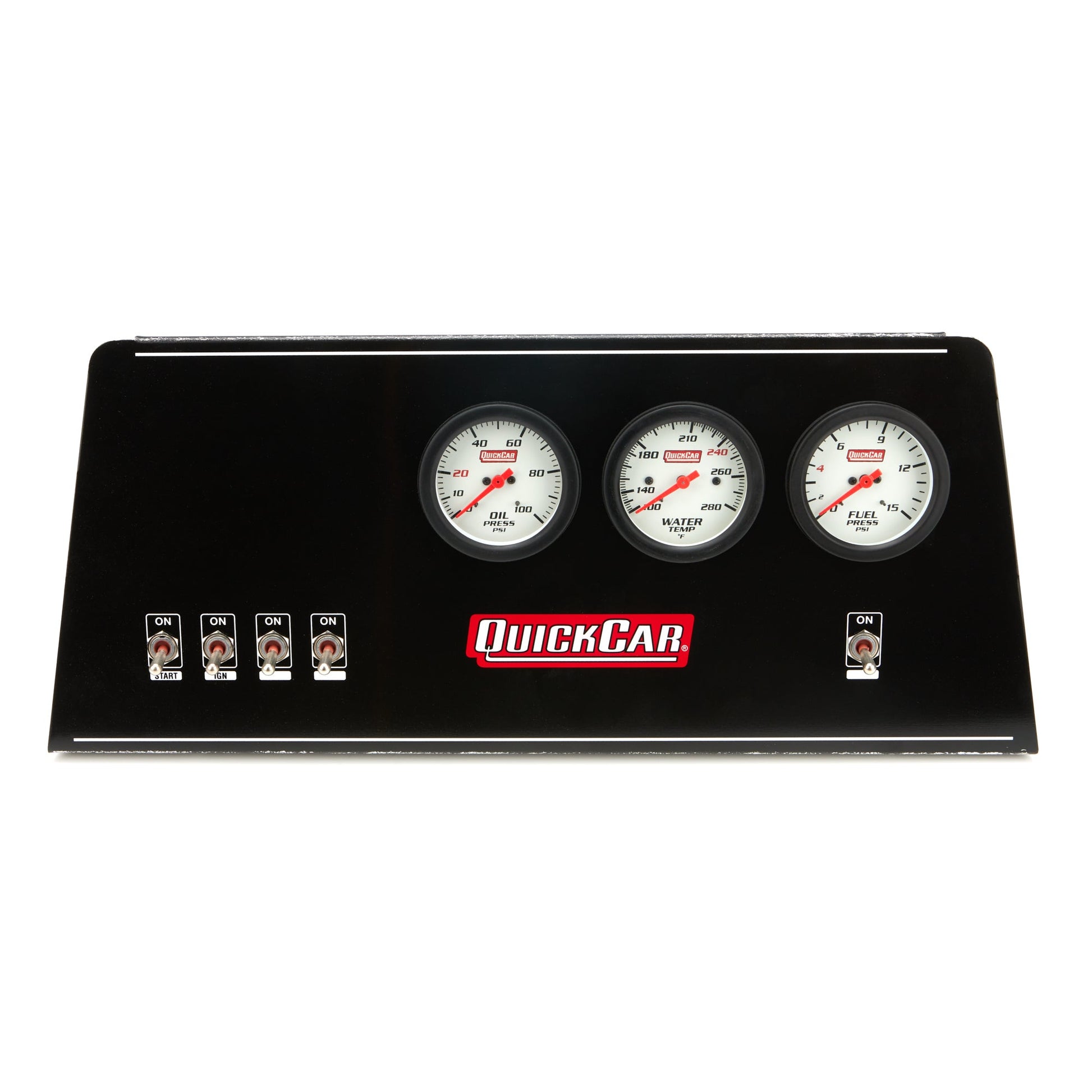 Dash Panel NE Mod Ext OP/WT/FP Single Ign QUICKCAR RACING PRODUCTS