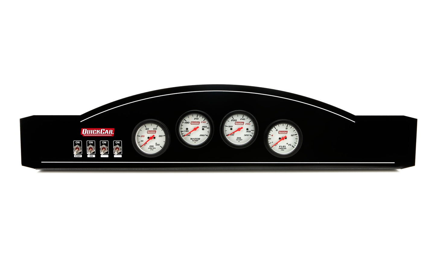 Dash Panel Ext OP/WT/ OT/FP Sng Ign Dual Pckup QUICKCAR RACING PRODUCTS