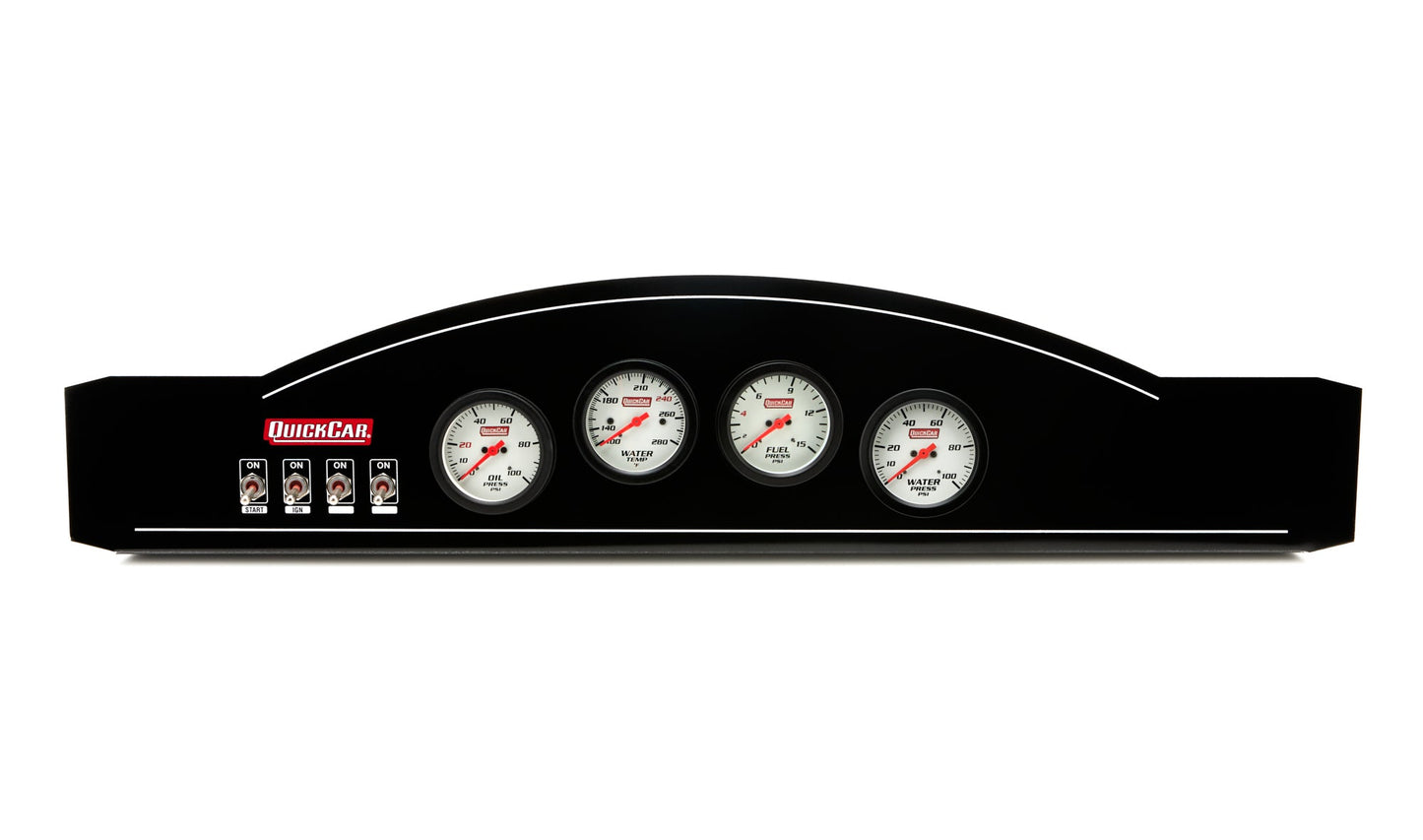 Dash Panel Ext OP/WT/ FP/WP Sng Ign Dual Pckup QUICKCAR RACING PRODUCTS