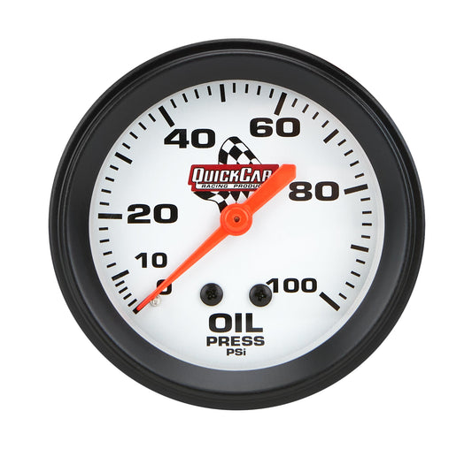 Oil Pressure Gauge 2-5/8in QUICKCAR RACING PRODUCTS