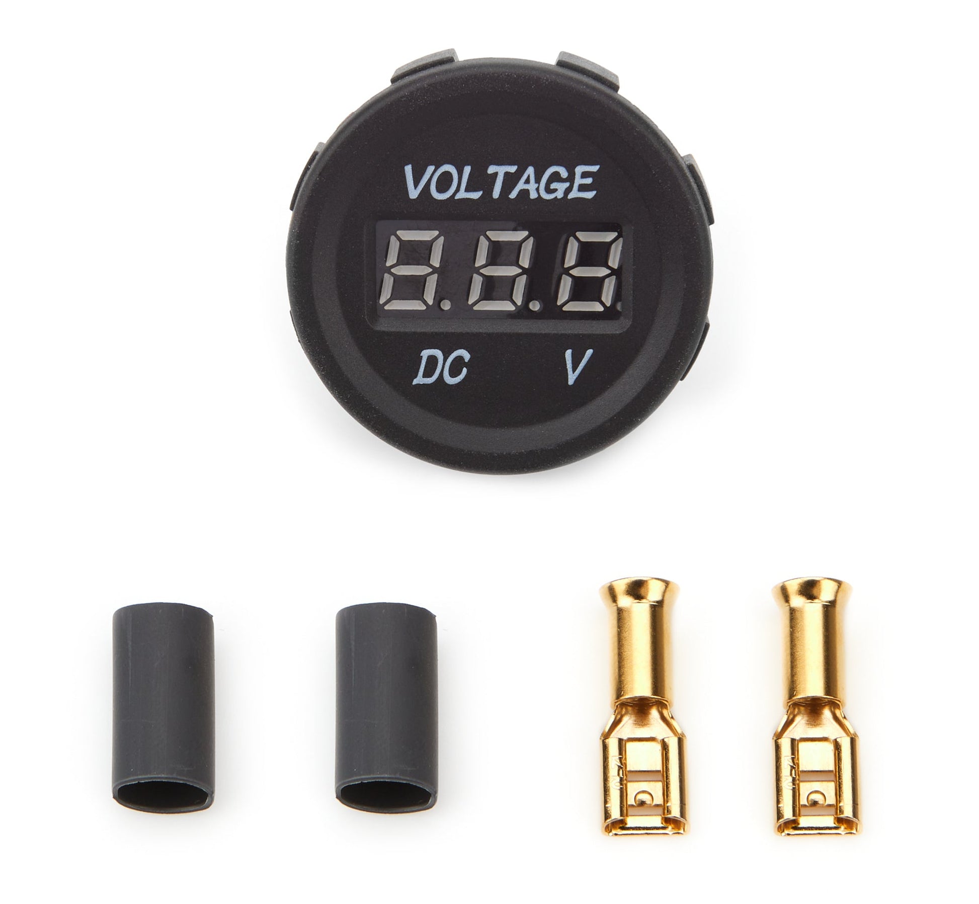 Volt Gauge 1-3/8in Blue LED QUICKCAR RACING PRODUCTS