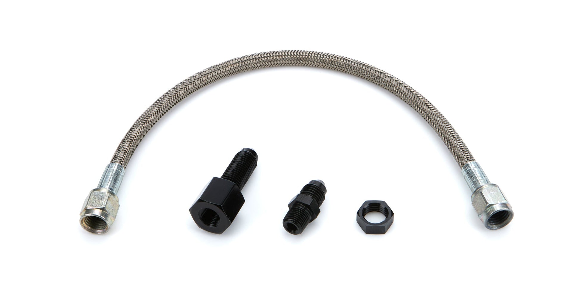 Line Kit 12in Steel Braided QUICKCAR RACING PRODUCTS