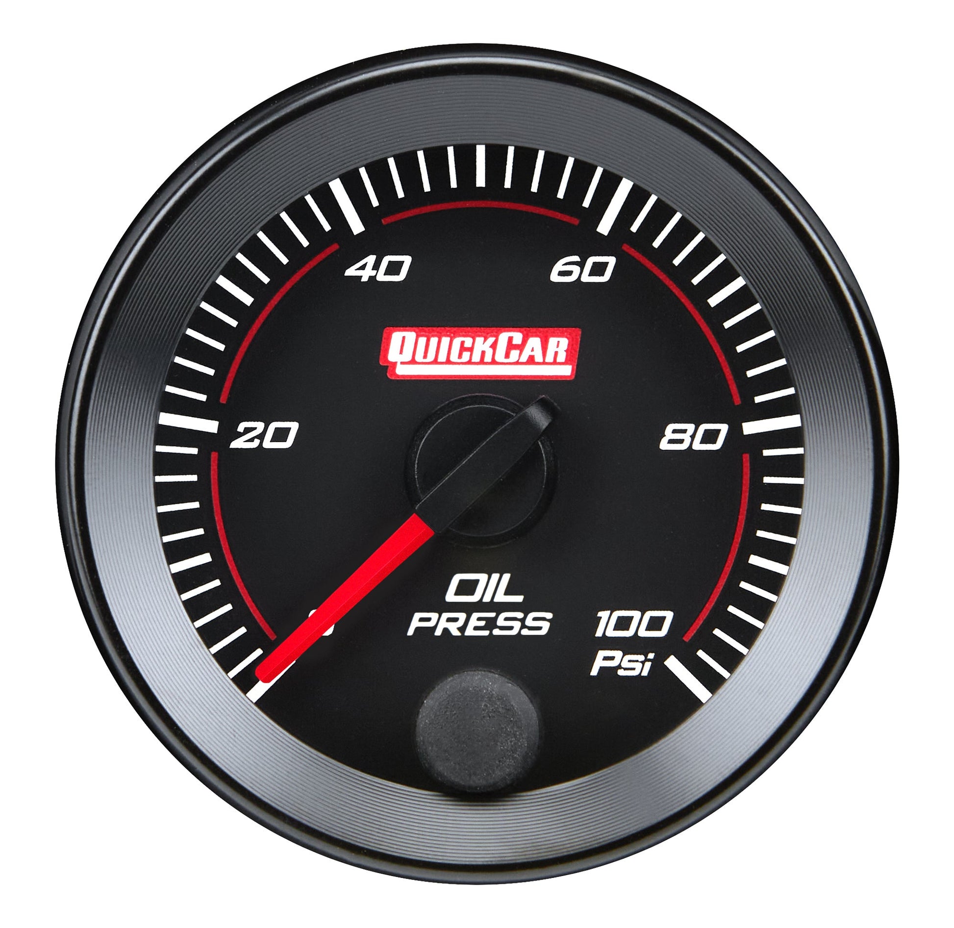 RedLine  Gauge 2-1/16in Oil Pressure 0-100psi QUICKCAR RACING PRODUCTS