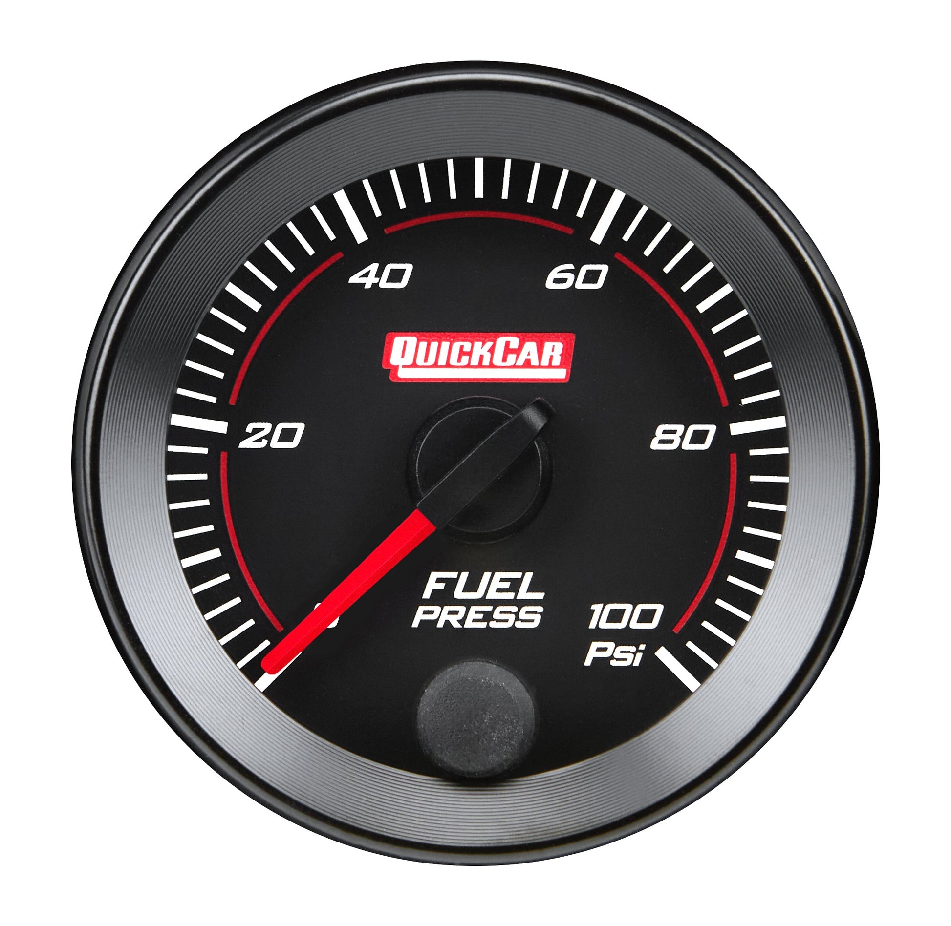 RedLine  Gauge 2-1/16in Fuel Pressure  0-100psi QUICKCAR RACING PRODUCTS