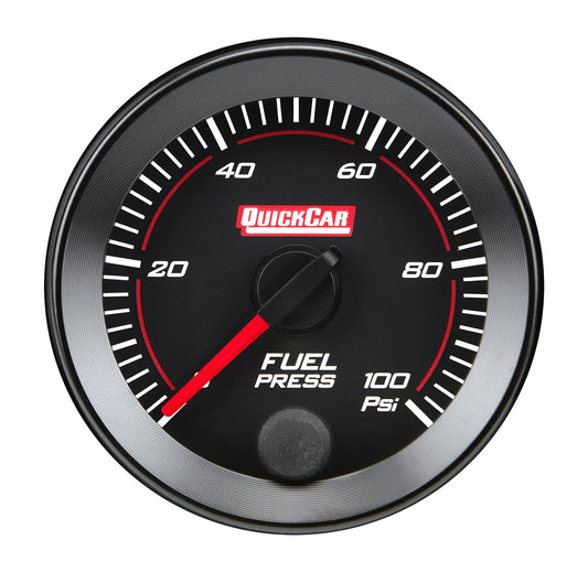 RedLine  Gauge 2-1/16in Fuel Pressure  0-100psi QUICKCAR RACING PRODUCTS