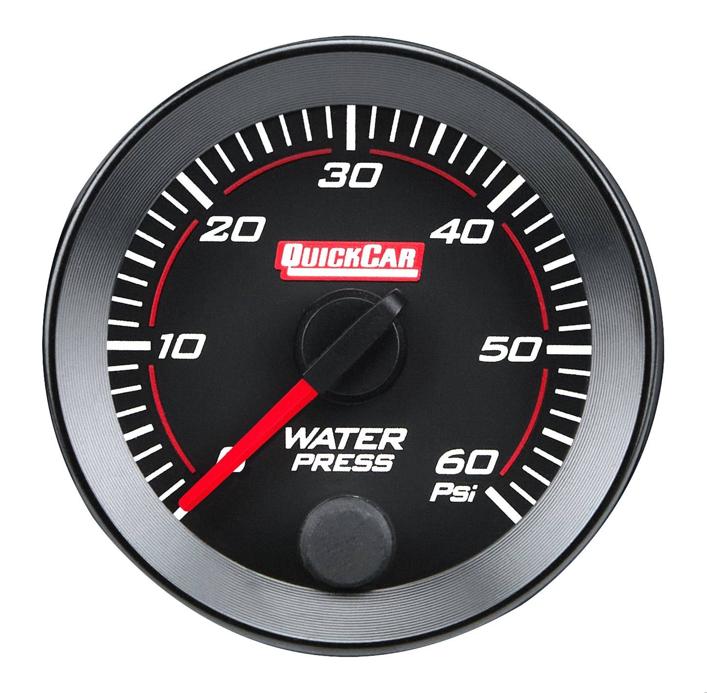 RedLine  Gauge 2-1/16in Water Pressure  0-60psi QUICKCAR RACING PRODUCTS