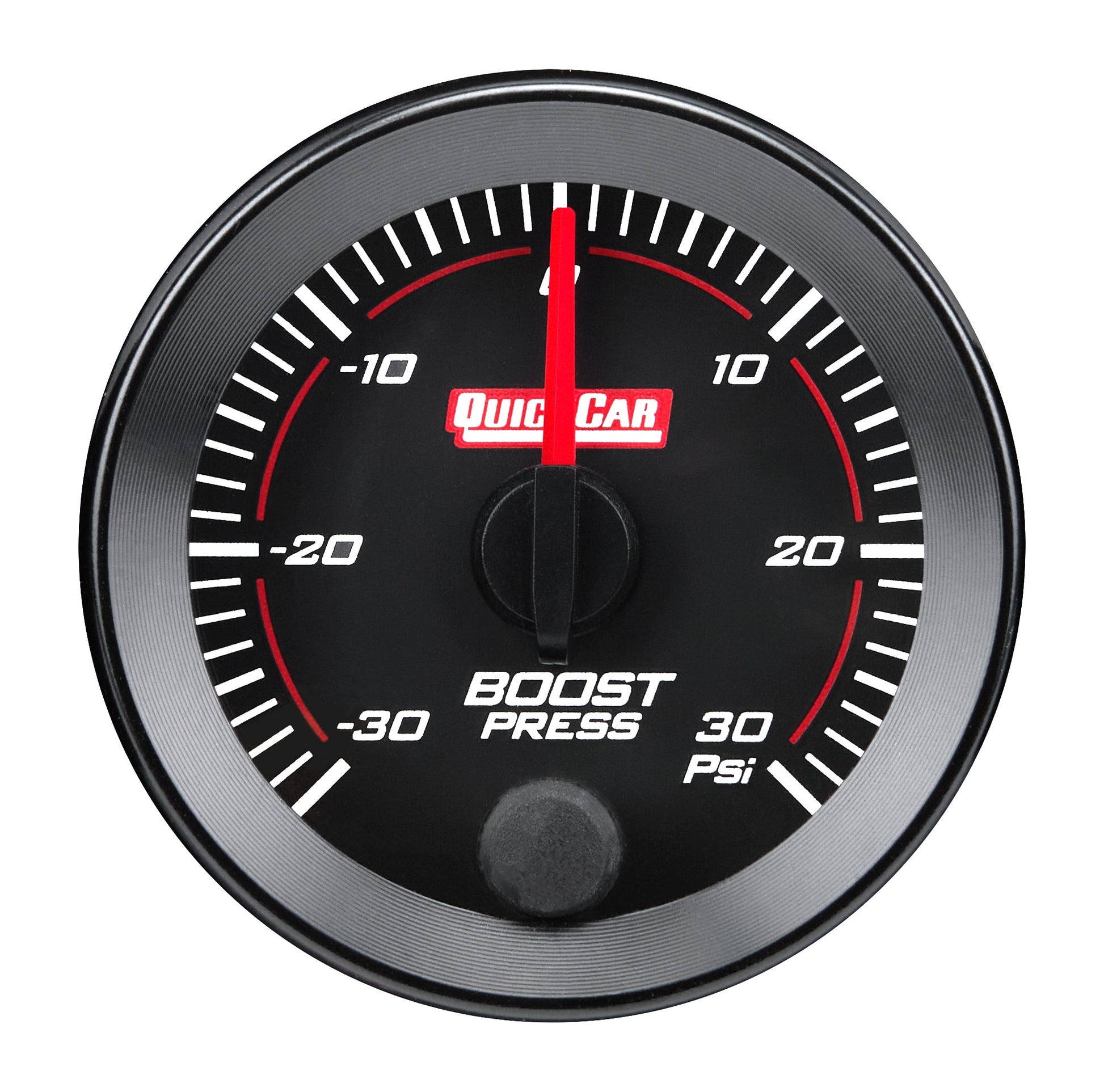 RedLine  Gauge 2-1/16in Boost  -30/30psi QUICKCAR RACING PRODUCTS