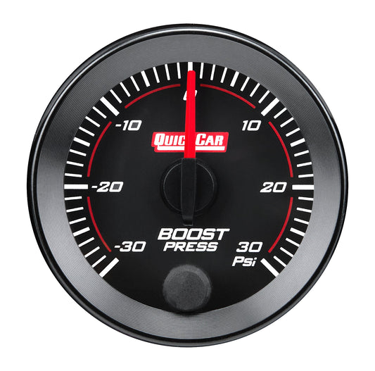 RedLine  Gauge 2-1/16in Boost  -30/30psi QUICKCAR RACING PRODUCTS