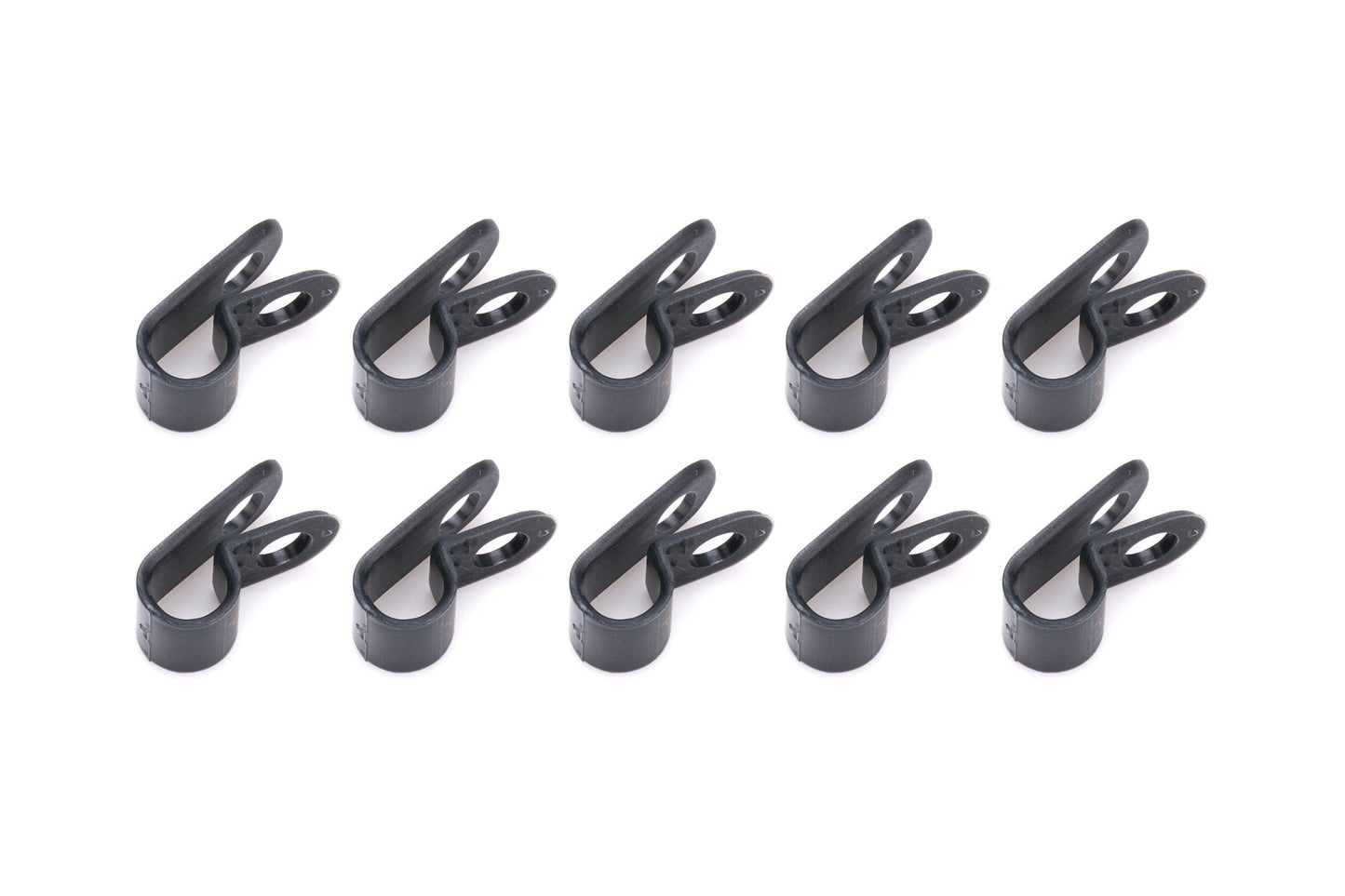 Adel Line Clamps Nylon 1/4in 10pk QUICKCAR RACING PRODUCTS