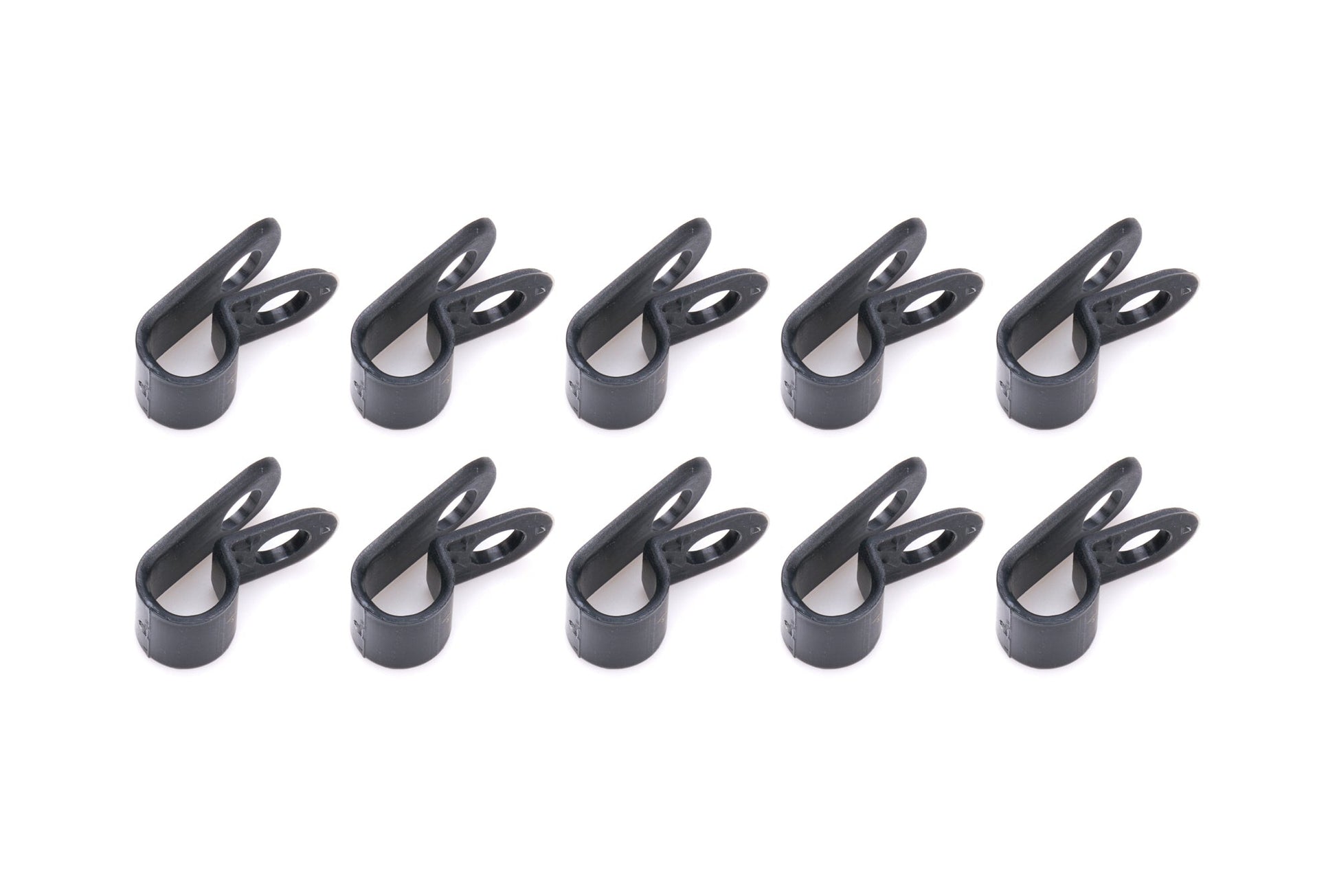 Adel Line Clamps Nylon 1/4in 10pk QUICKCAR RACING PRODUCTS