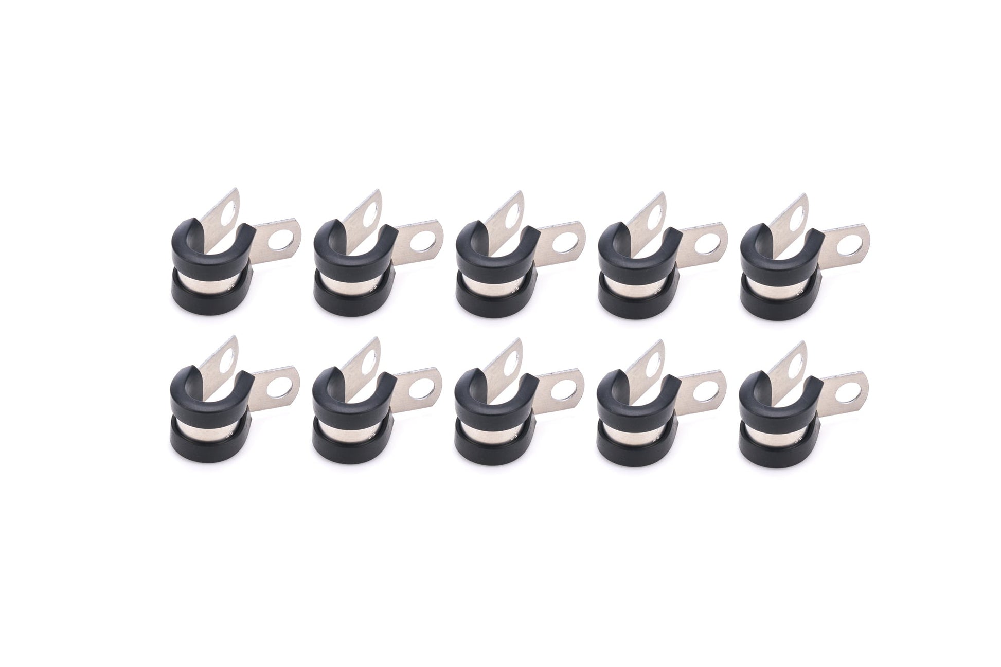 Adel Line Clamps Alum 3/8in 10pk QUICKCAR RACING PRODUCTS