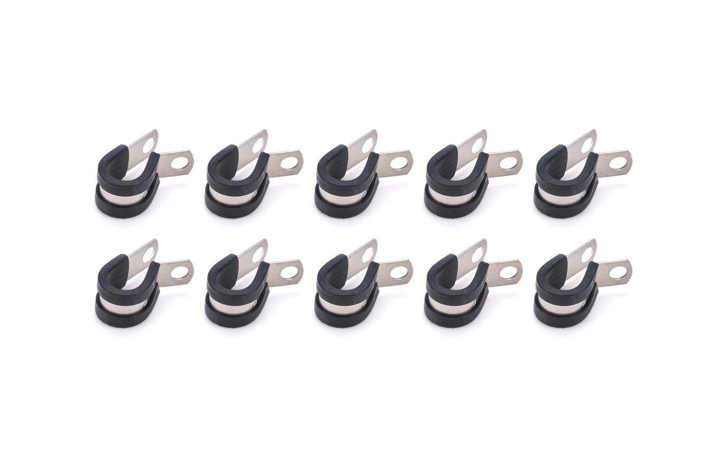 Adel Line Clamps Alum 1/2in 10pk QUICKCAR RACING PRODUCTS