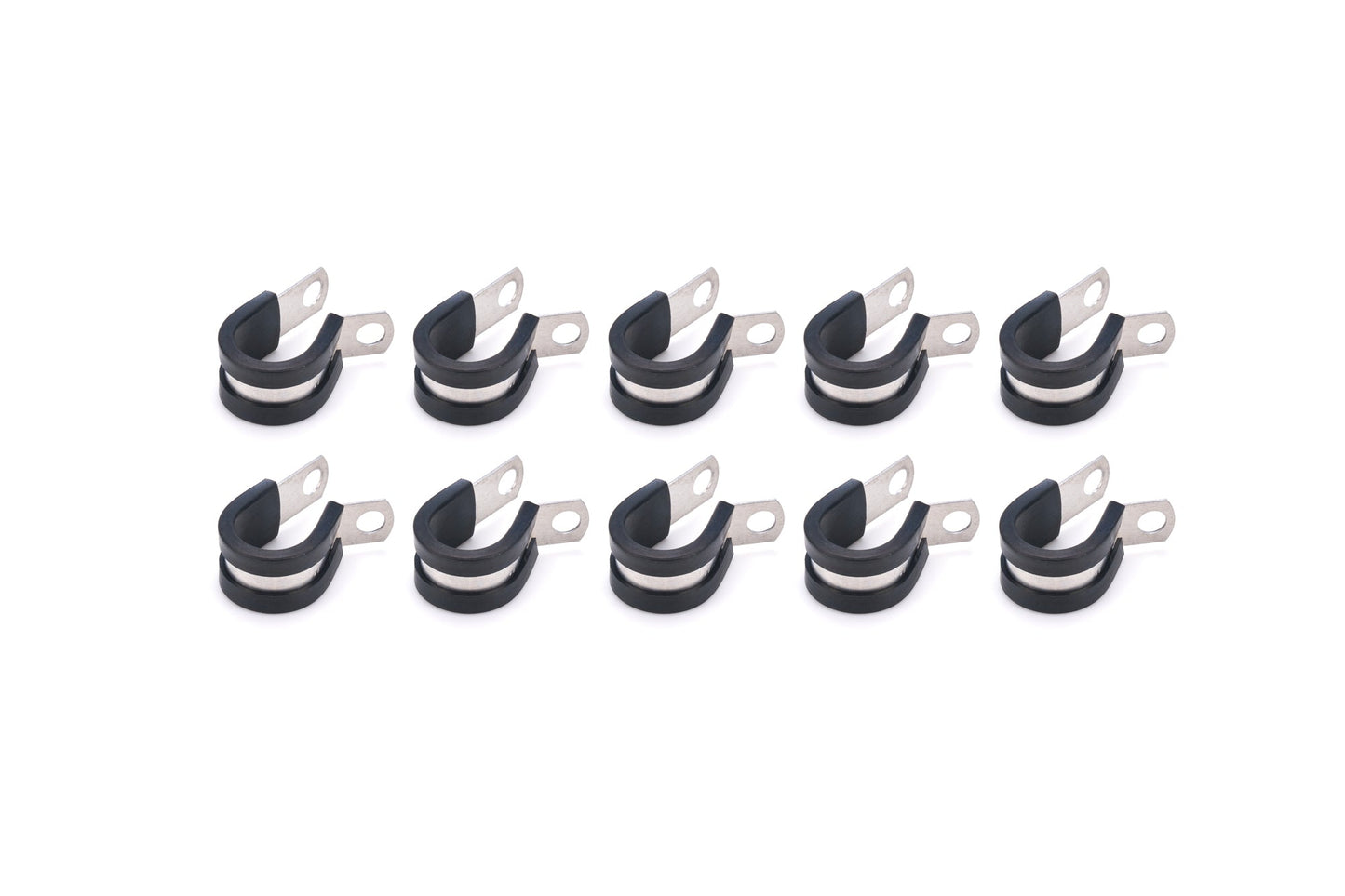 Adel Line Clamps Alum 5/8in 10pk QUICKCAR RACING PRODUCTS