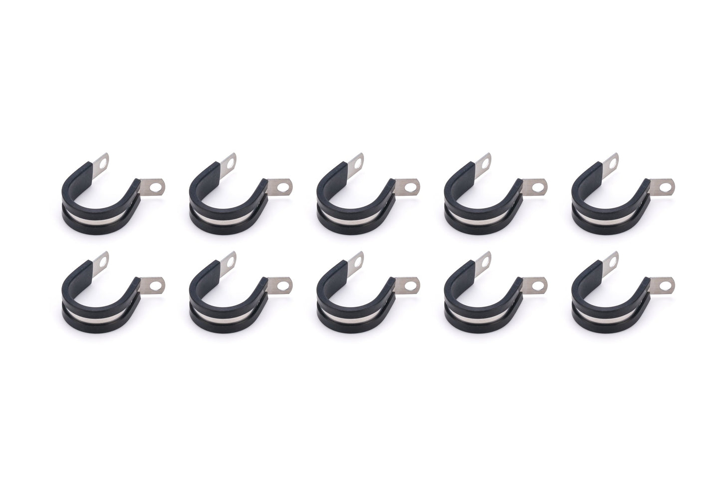Adel Line Clamps Alum 1in 10pk QUICKCAR RACING PRODUCTS