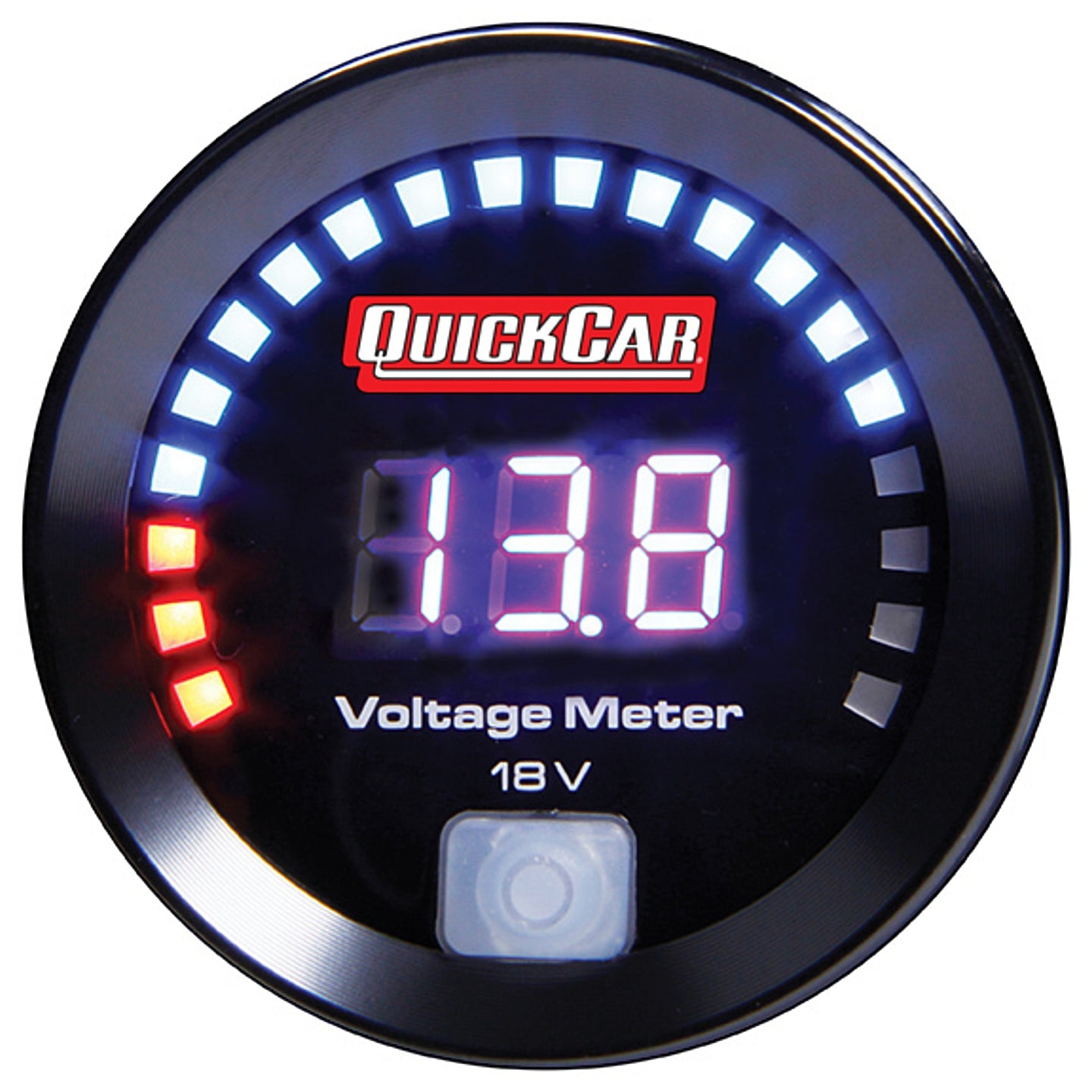 Digital Volt Gauge 8-18 QUICKCAR RACING PRODUCTS