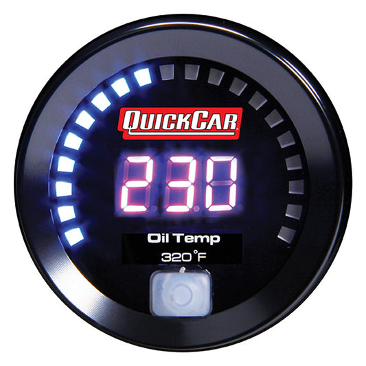 Digital Oil Temperature Gauge 100-320 QUICKCAR RACING PRODUCTS