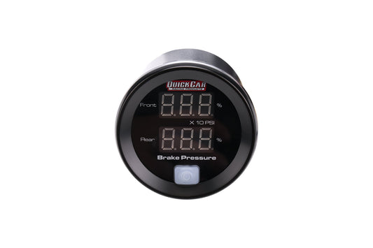 Digital Brake Bias Gauge No Senders QUICKCAR RACING PRODUCTS