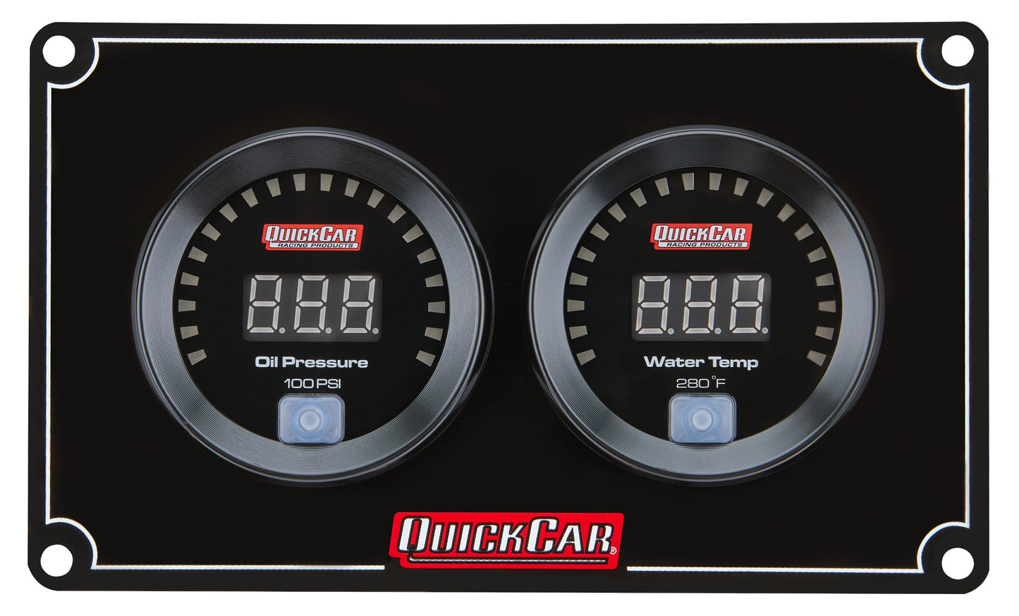 Digital 2-Gauge Panel OP/WT QUICKCAR RACING PRODUCTS