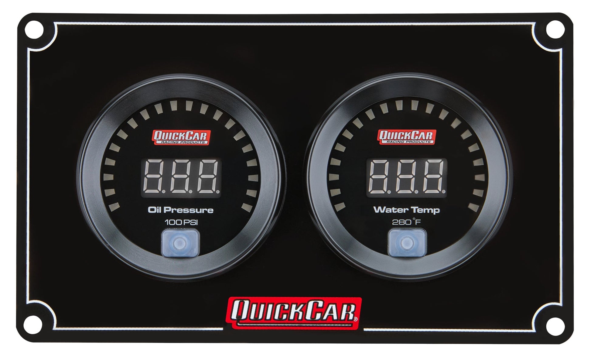 Digital 2-Gauge Panel OP/WT QUICKCAR RACING PRODUCTS