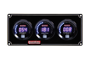 Digital 3-Gauge Panel OP/WT/FP QUICKCAR RACING PRODUCTS