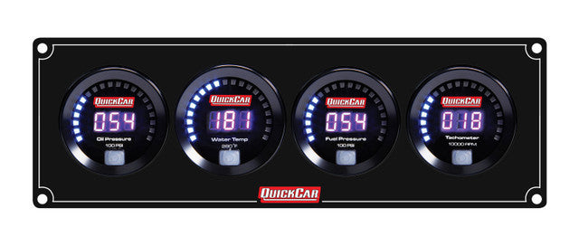 Digital 3-1 Gauge Panel OP/WT/FP100 QUICKCAR RACING PRODUCTS