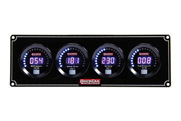 Digital 4-Gauge Panel OP/WT/OT/FP QUICKCAR RACING PRODUCTS