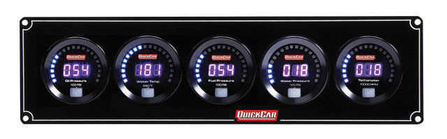 Digital 4-1 Gauge Panel OP/WT/FP100/WP QUICKCAR RACING PRODUCTS