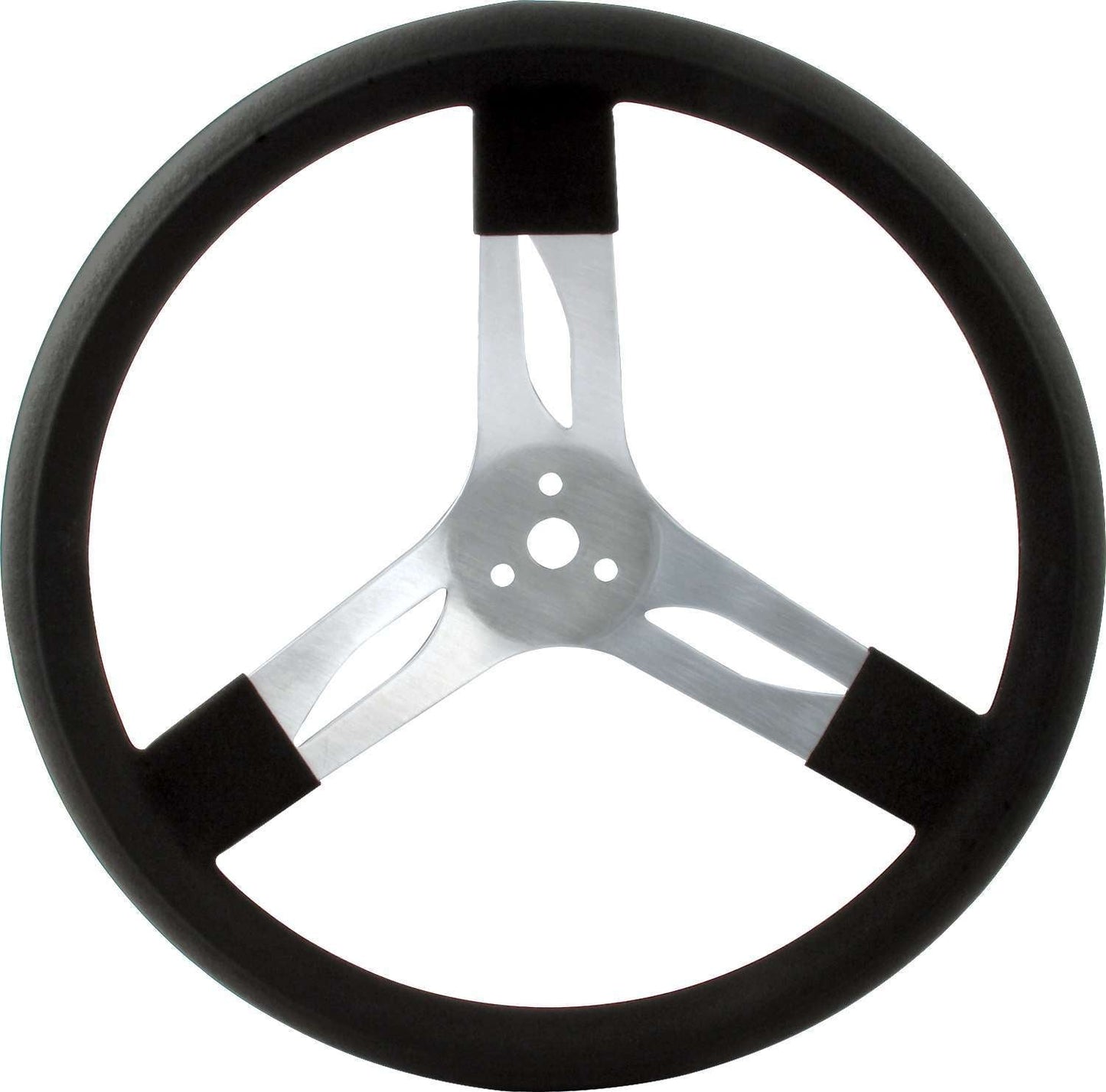 15in Steering Wheel Alum Black QUICKCAR RACING PRODUCTS
