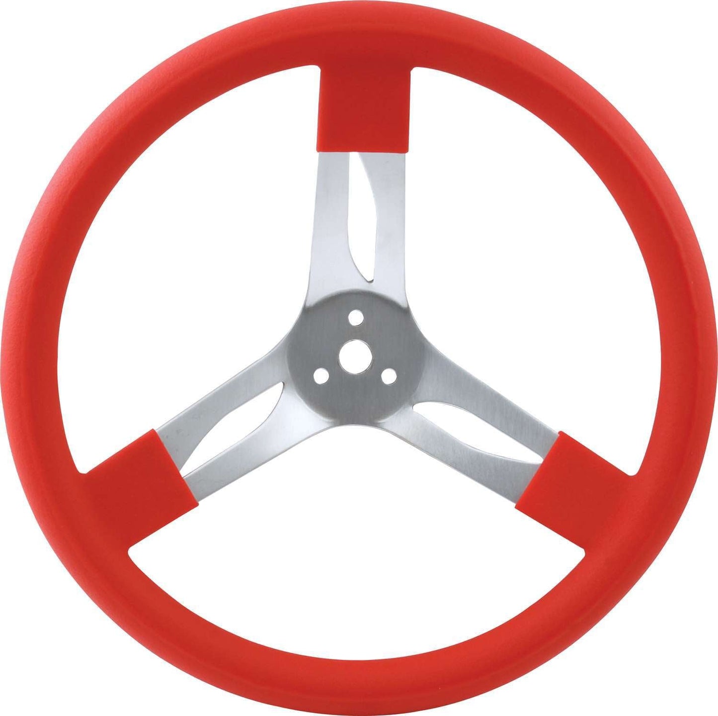 15in Steering Wheel Alum Red QUICKCAR RACING PRODUCTS