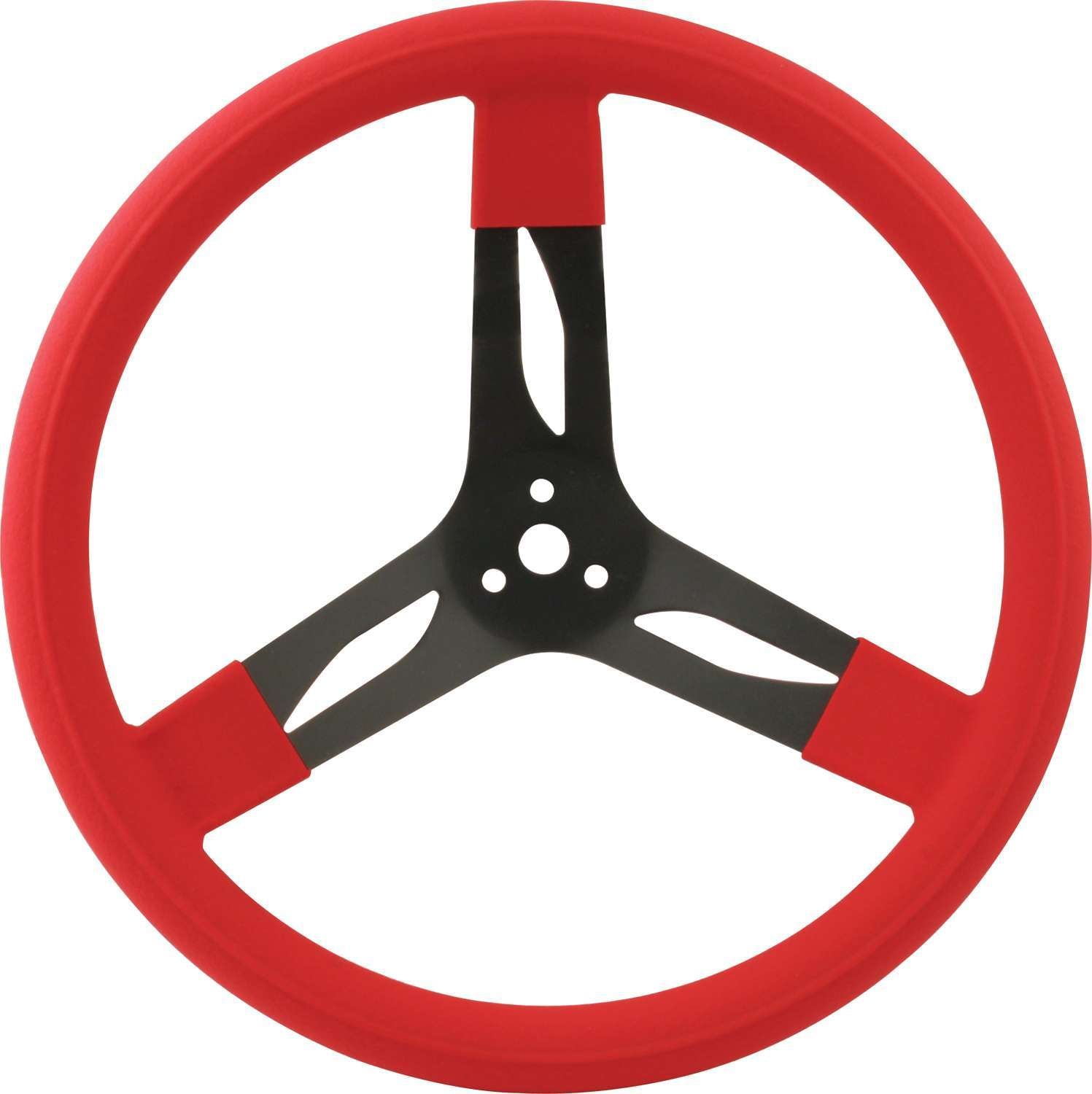 15in Steering Wheel Stl Red QUICKCAR RACING PRODUCTS