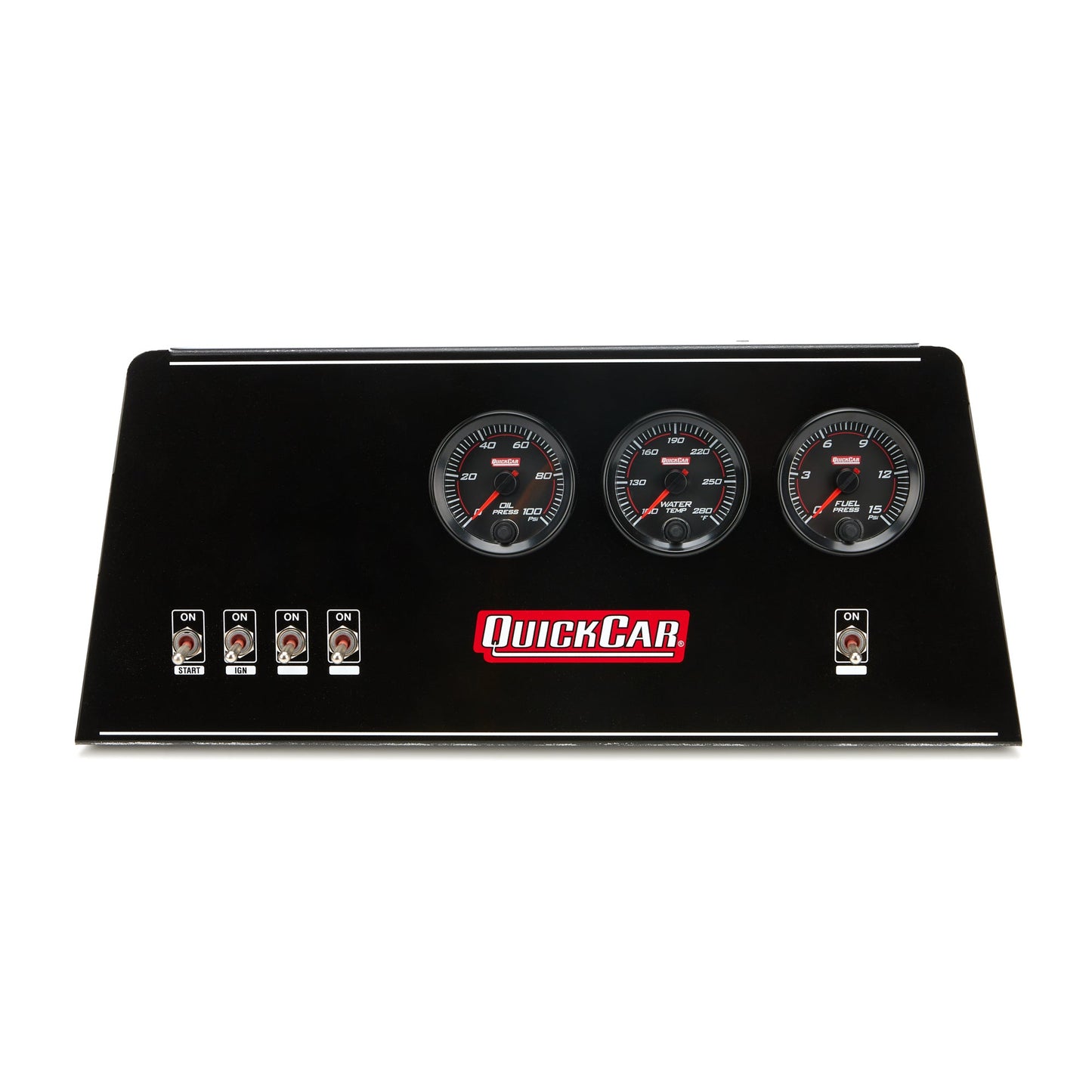 NE Mod Dash Panel Rdline OP/WT/FP Sng Ignition QUICKCAR RACING PRODUCTS