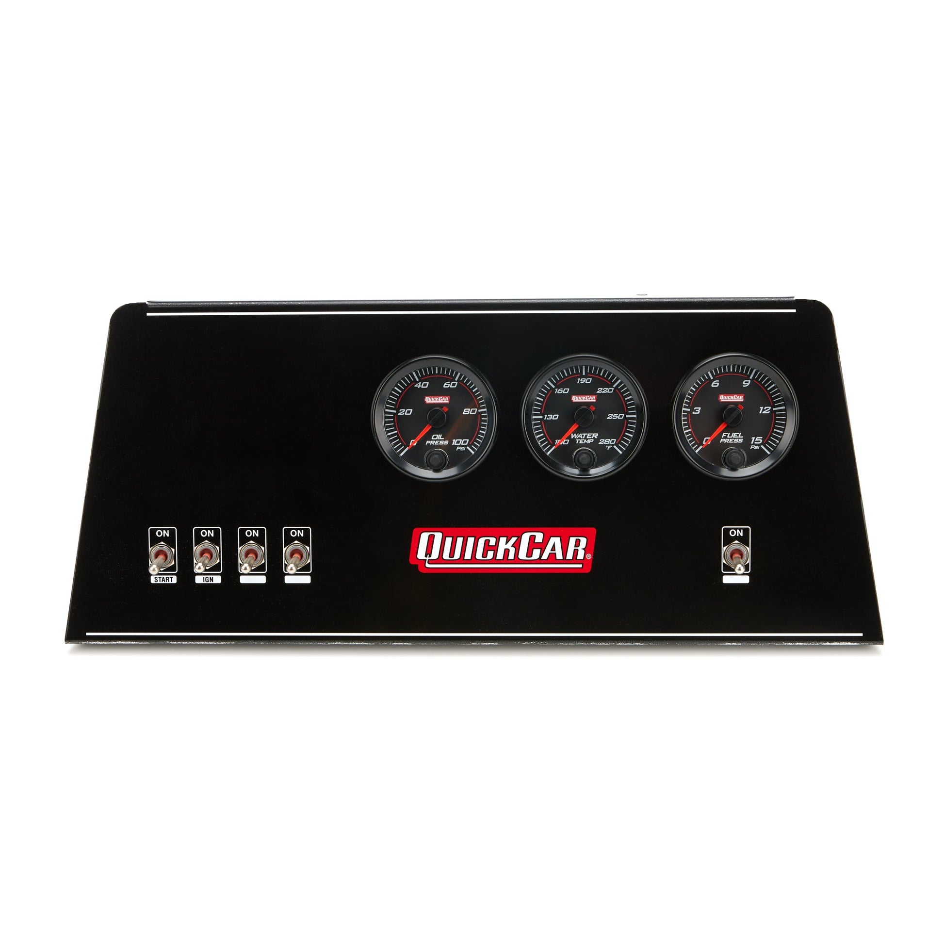 NE Mod Dash Panel Rdline OP/WT/FP Sng Ignition QUICKCAR RACING PRODUCTS