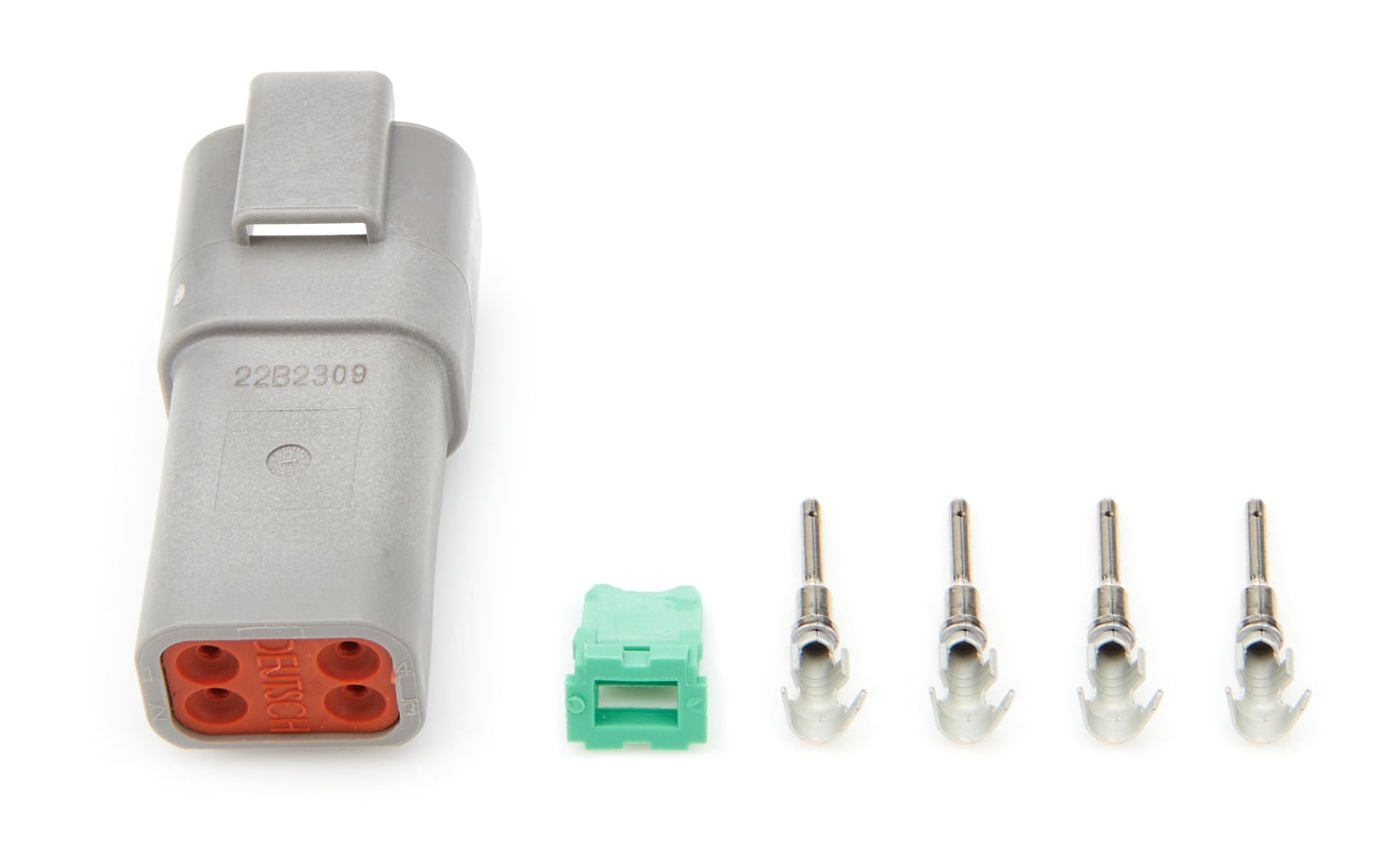 Plug Deutsch 4 Pin Receptacle QUICKCAR RACING PRODUCTS