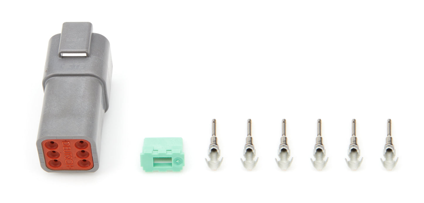 Plug Deutsch 6 Pin Receptacle QUICKCAR RACING PRODUCTS