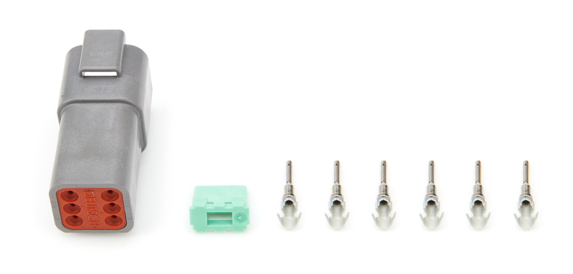 Plug Deutsch 6 Pin Receptacle QUICKCAR RACING PRODUCTS