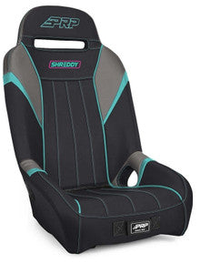 PRP Shreddy GT/S.E. Suspension Seat - Black/Teal SHRDYA5701-01