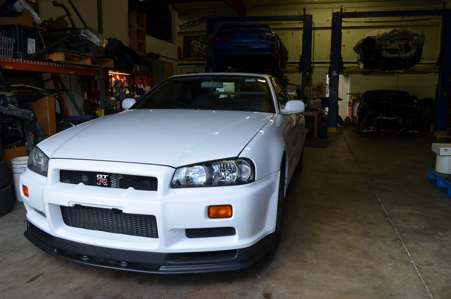 GReddy 99-02 Nissan Skyline GT-T Oil Filter Relocation Kit ER34