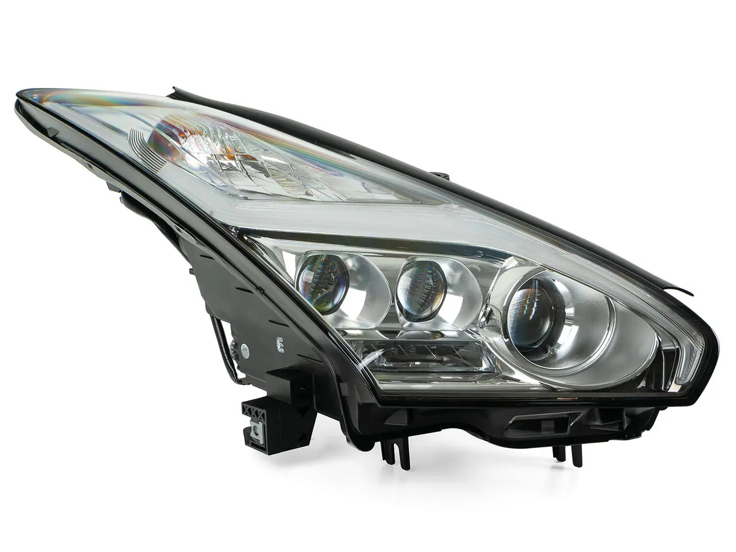 R35 Nissan GTR OEM Lightning Bolt Headlights 15+ Part # 26010-6AV0A + 26060-6AV0A Nissan