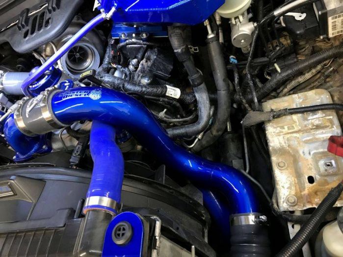 Sinister Diesel Cold Side Charge Pipe for 2003-2007 Ford Powerstroke 6.0L Sinister Diesel