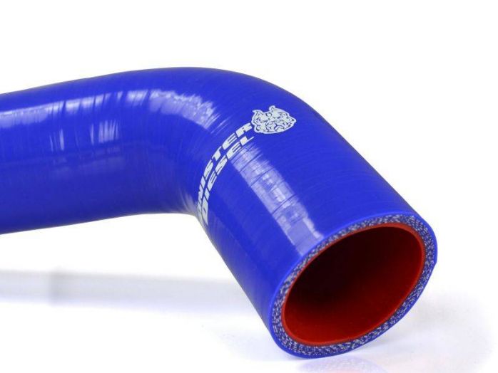 Sinister Diesel Radiator Hose Kit for 2005-2007 Ford Powerstroke 6.0L - 4WD Only (Blue) Sinister Diesel