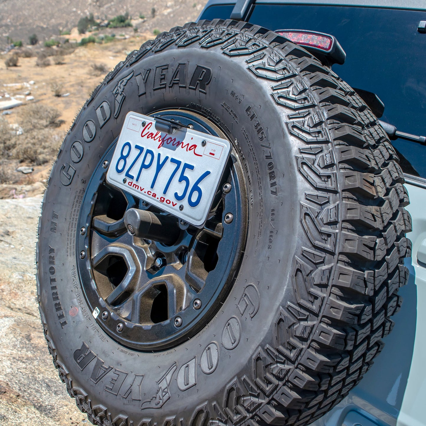 Turn Offroad 2021+ Ford Bronco License Plate Relocation Bracket