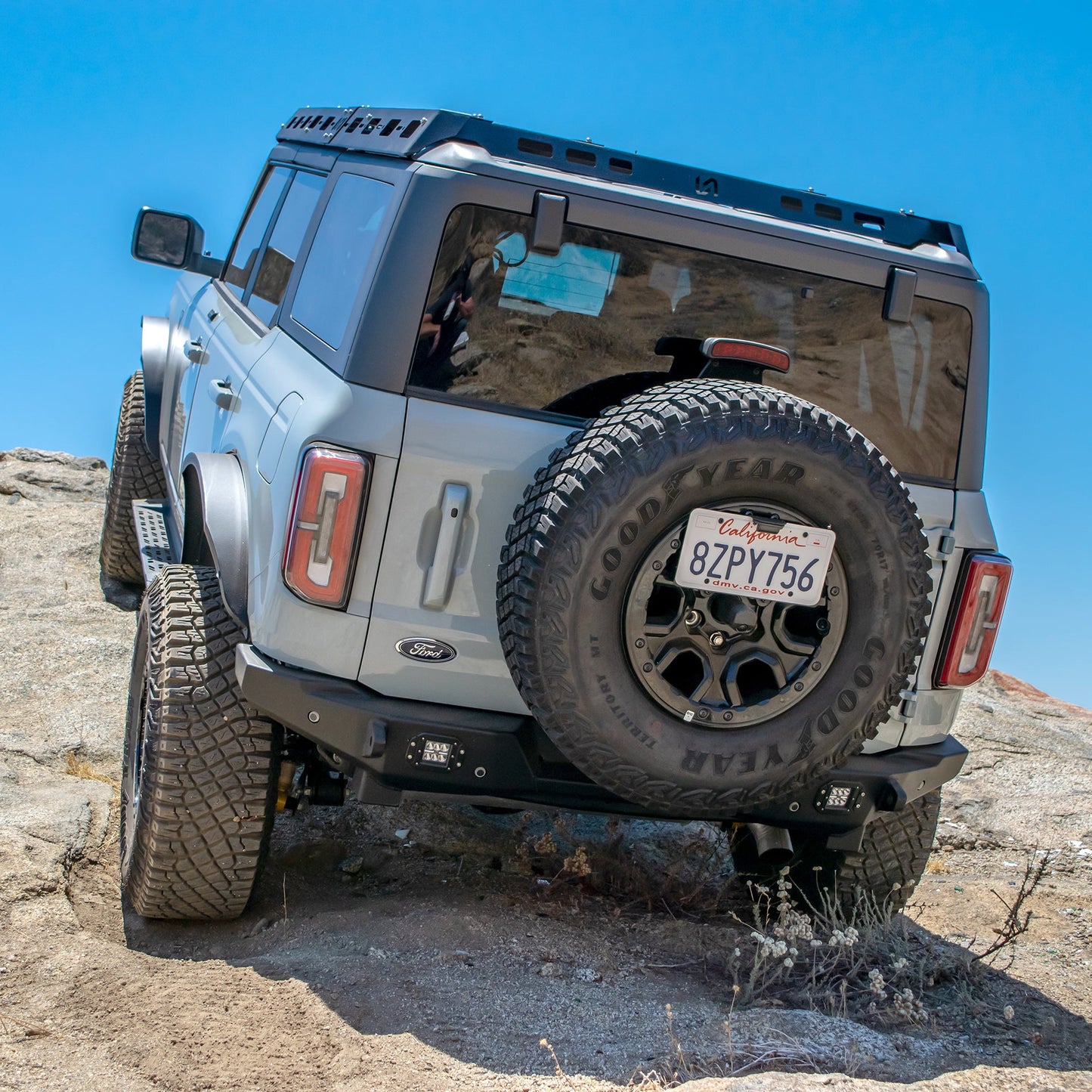 Turn Offroad 2021+ Ford Bronco License Plate Relocation Bracket