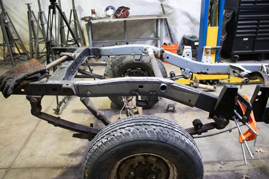 Rust Buster Over-Axle Frame Repair Kit for 1989-1995 Toyota Pickup - Right - RB7150R