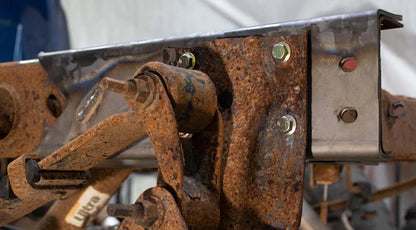 Rust Buster Rear Frame Repair Kit for 1999-2006 GM 1500 Short Bed - Left - RB7319L