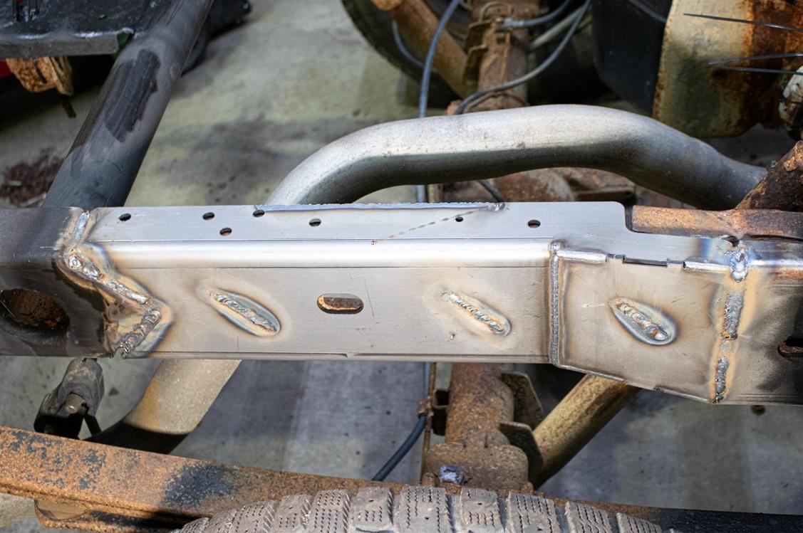 Rust Buster Over-Axle Frame Repair Kit (Left / Driver Side) - RB7321L