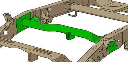 Rust Buster 1999-2006 Chevy/GMC Pick Up Trucks Rear Fuel Tank Cross Member