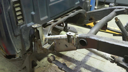 Rust Buster Rear Mid Frame Repair Kit for 2007-2019 GM 1500 - Left - RB7336L
