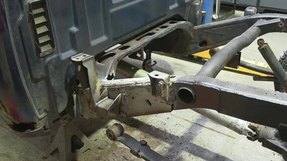 Rust Buster Rear Mid Frame Repair Kit for 2007-2019 GM 1500 - Left - RB7336L