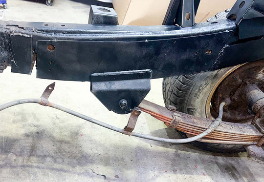 Rust Buster Leaf Spring Mount Frame Repair Kit for 2004-2012 Colorado Canyon - Right - RB7503R