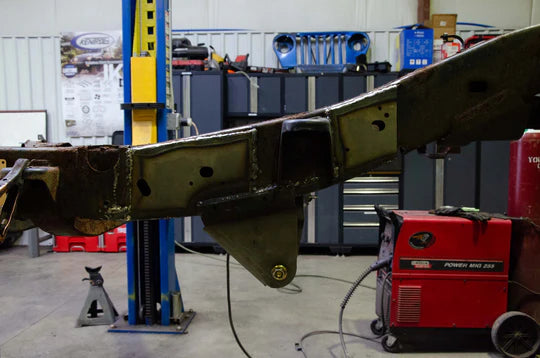 Rust Buster Leaf Spring Frame Repair Kit Right for 2006-2010 Hummer H3 - RB7516R